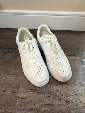 Call It Spring White Low-Top Sneakers